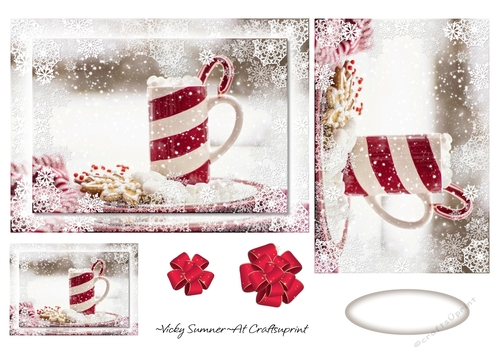 Christmas Food Topper and Tag 1
