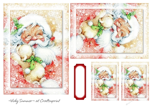 Christmas Cute Toppers and Tags 4