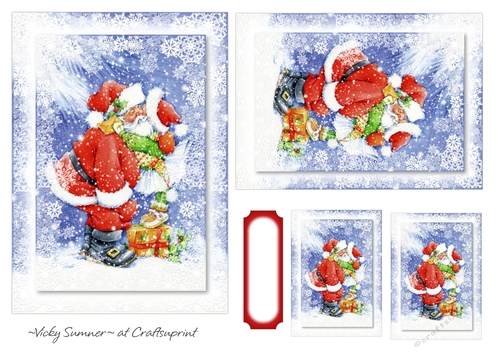 Christmas Cute Toppers and Tags 7