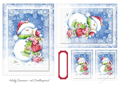 Christmas Cute Toppers and Tags 8