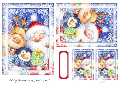 Christmas Cute Toppers and Tags 9