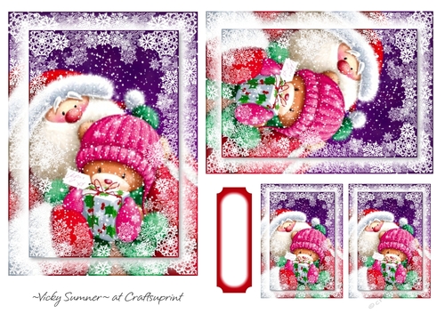 Christmas Cute Toppers and Tags 11