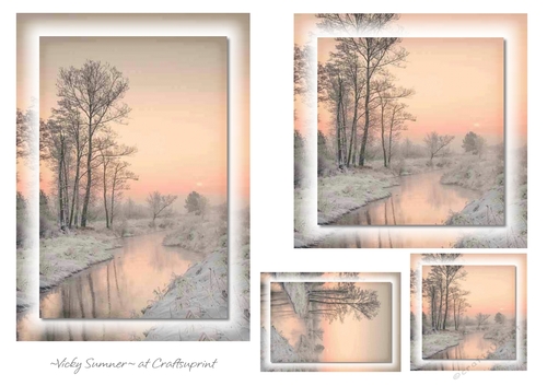 Snow and Sun Toppers and Tags 2