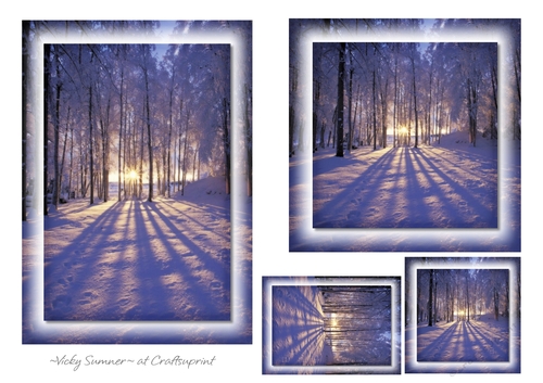 Snow and Sun Toppers and Tags 6