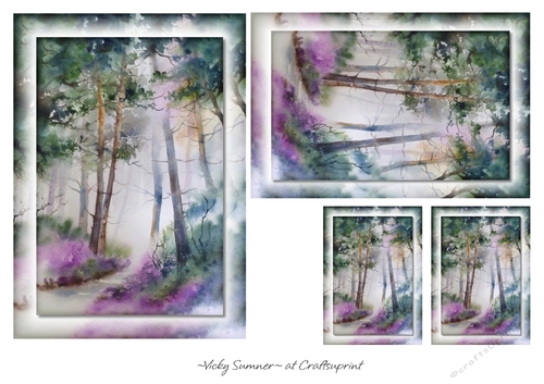 Woodland Toppers and Tags 3