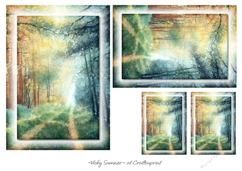 Woodland Toppers and Tags 6
