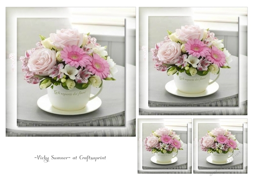Floral Toppers and Tags 25