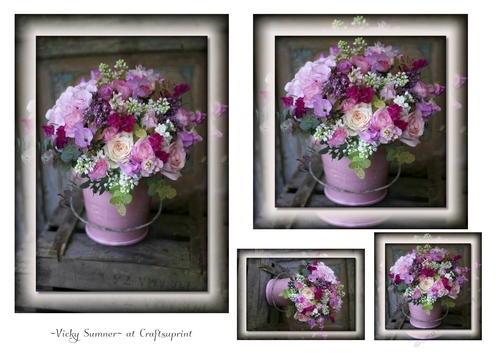 Floral Toppers and Tags 26