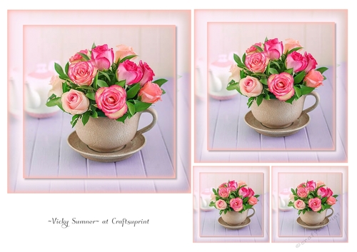 Floral Toppers and Tags 28
