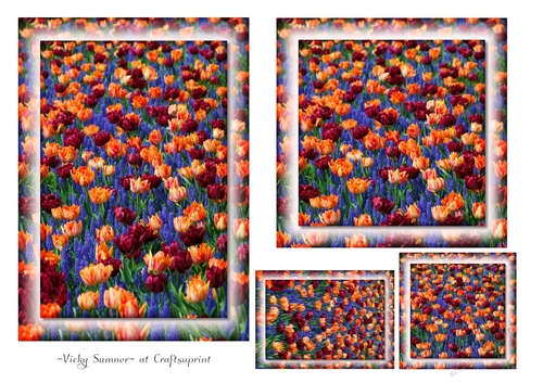Floral Toppers and Tags 32