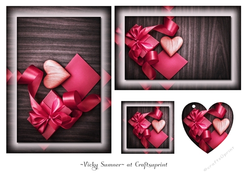 Valentine Toppers and Tags 1