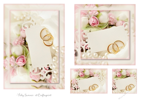 Wedding Anniversary Toppers and Tags 1