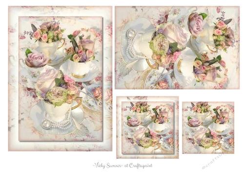 Vintage Shabby Toppers 16
