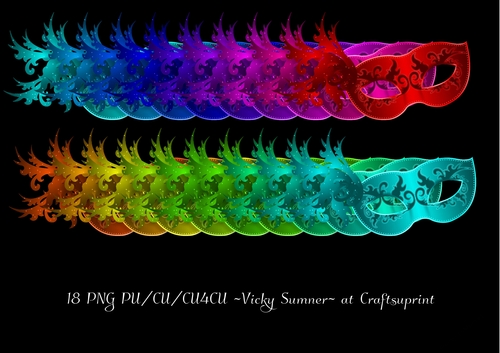 Rainbow Mask
