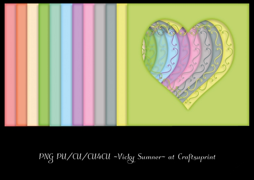 Spring Heart Frame Page PNG
