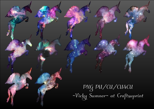 Cosmic Unicorn PNG