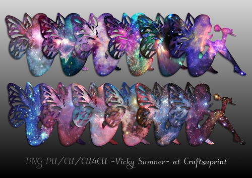 Cosmic Fairy PNG