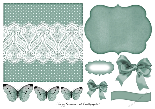 Soft Spring Embelishment Sheet 12