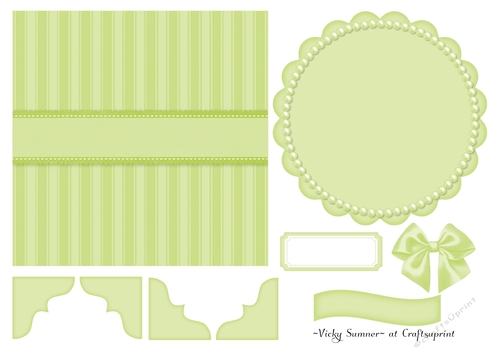Spring Embelishment Sheet 12