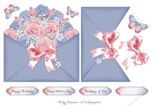 Envelope Full of Flowers 2