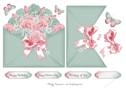 Envelope Full of Flowers 3