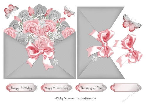 Envelope Full of Flowers 4