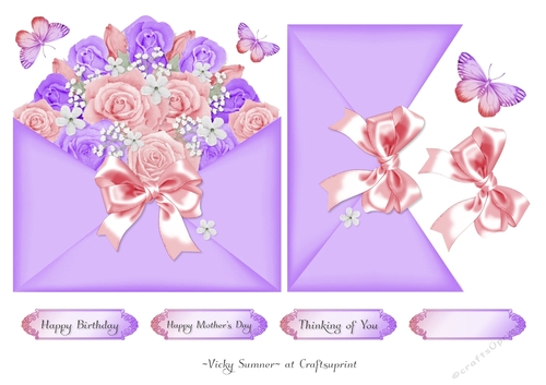 Envelope Full of Flowers 5