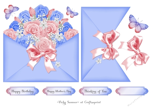 Envelope Full of Flowers 6