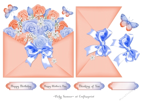 Envelope Full of Flowers 7