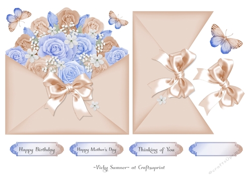Envelope Full of Flowers 8