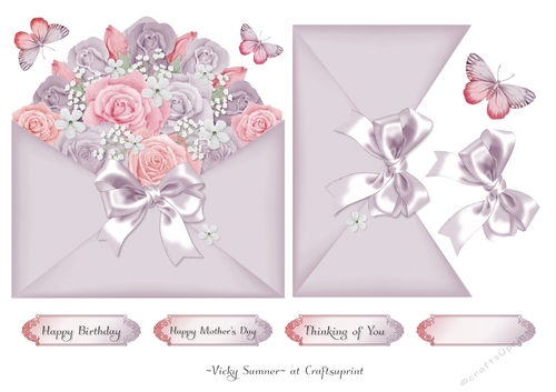 Envelope Full of Flowers 10