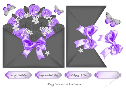 Envelope Full of Flowers 13