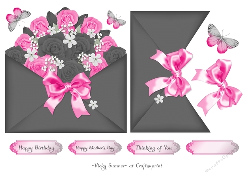 Envelope Full of Flowers 14