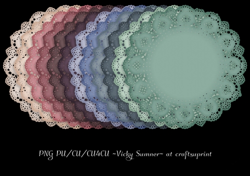 Soft Spring Doily 1