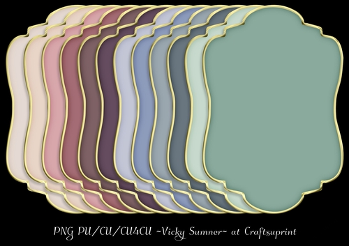 Soft Spring Gold Edged Mat