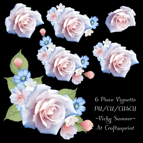 Rose Corner Vignette 1