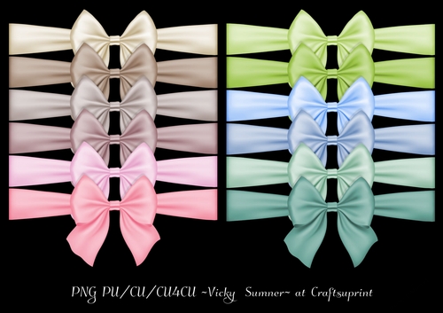Natural Bow Ribbon Wrap