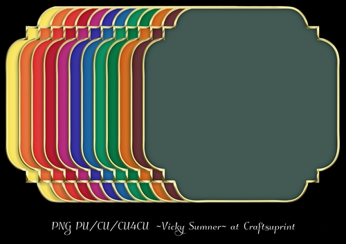 Autumn Fall Shaped 6x6 Gold Edged Mat