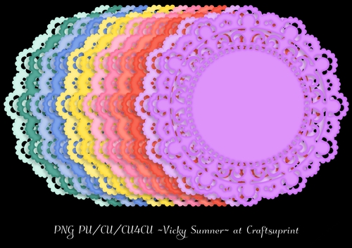 Sorbet Doily 1