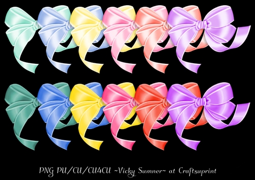 Sorbet Double Bow
