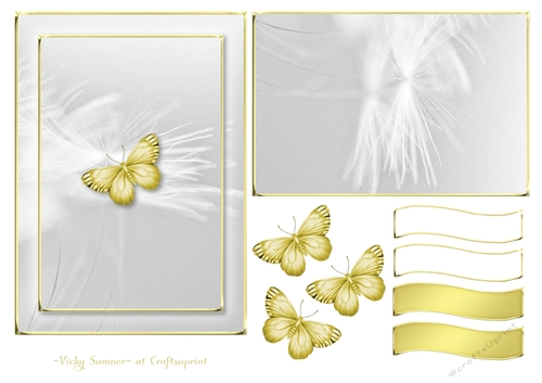 Serene White and Gold 2