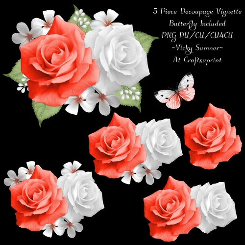 Rose Vignette 12