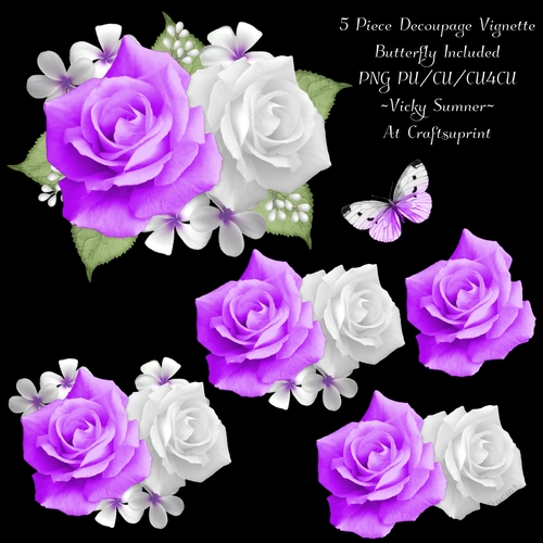 Rose Vignette 13