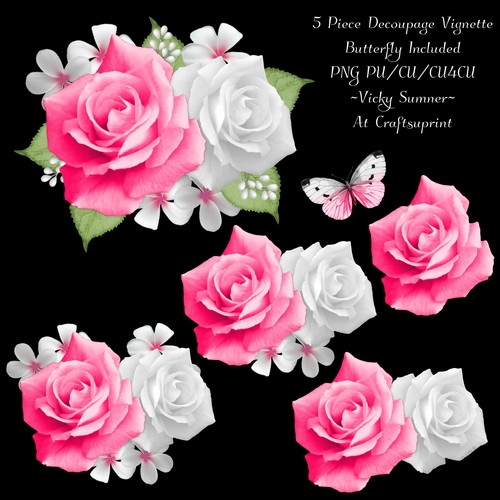 Rose Vignette 16