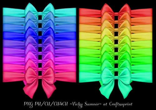 Rainbow Bow Wrap