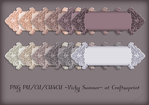 Dusky Ornate Sentiment Tag