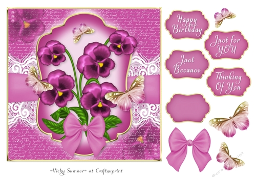 Flowers and Butterflies 5