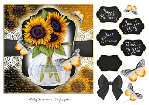 Flowers and Butterflies 7