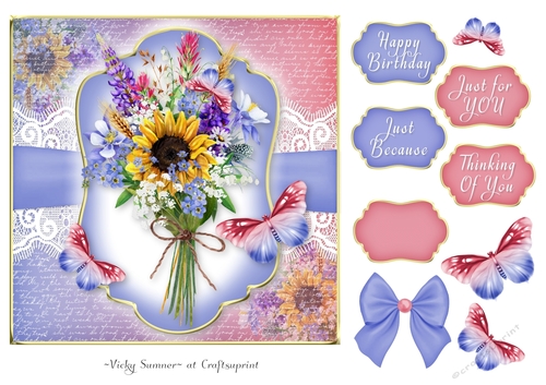 Flowers and Butterflies 11