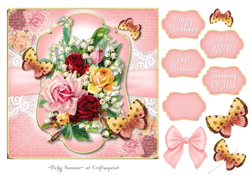 Flowers and Butterflies 12